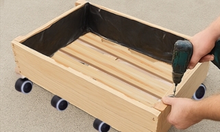 DIY: Mobiles Kräuter-Hochbeet